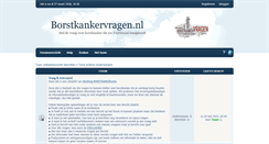 Desktop Screenshot of borstkankervragen.nl